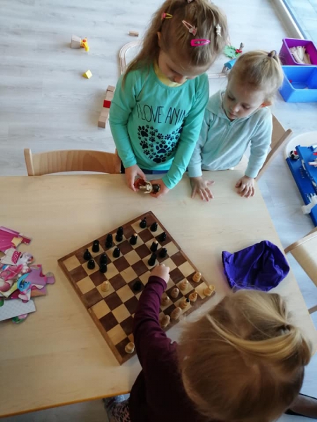 Poznaliśmy dziś nowa figurę szachową - skoczka.